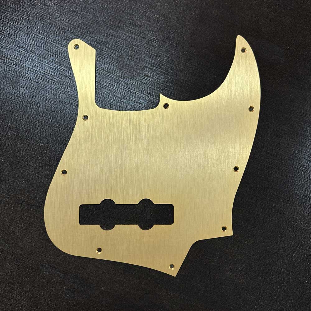 Anodized Aluminum Pickguard for Fender Jazz Bass