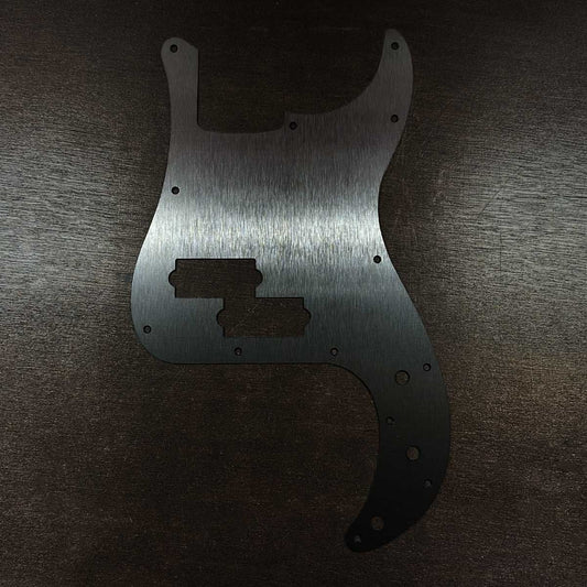 Anodized Aluminum Pickguard for Fender Precision Bass - Black
