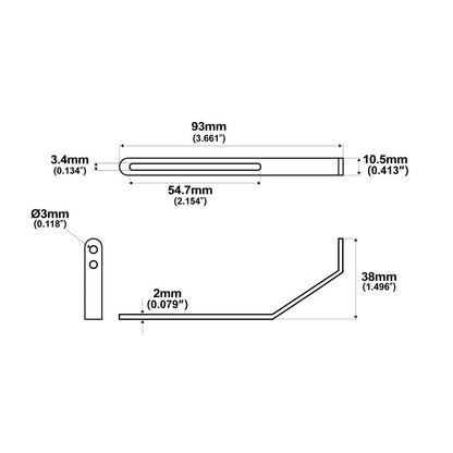 Pickguard Mounting Bracket