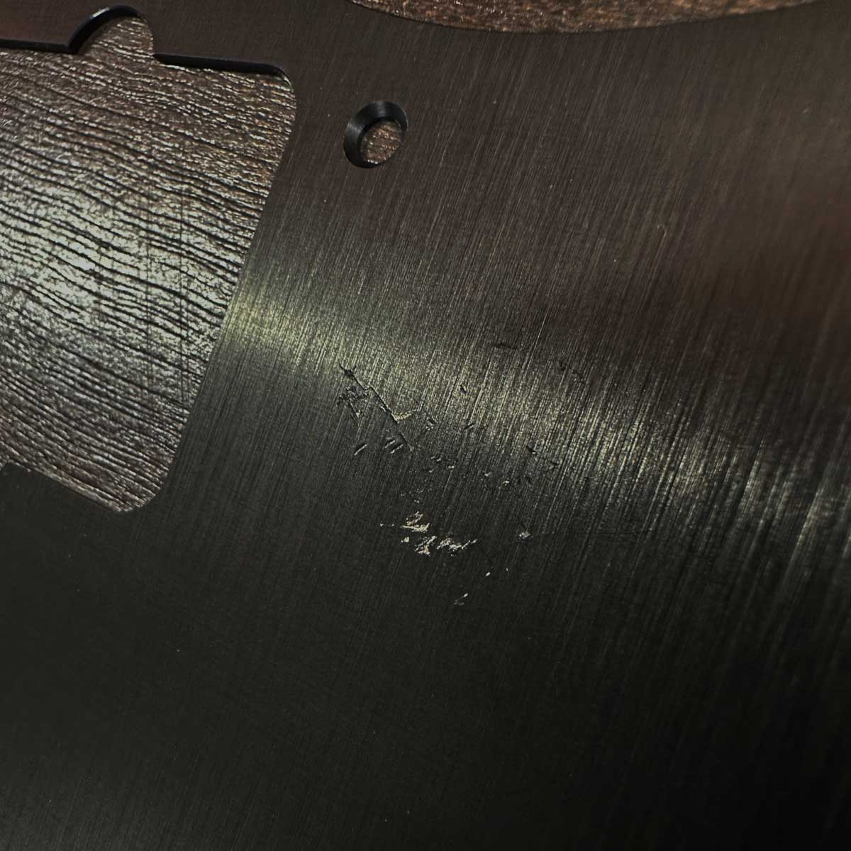 Black Anodized Aluminum Pickguard for Fender Jazzmaster - B STOCK